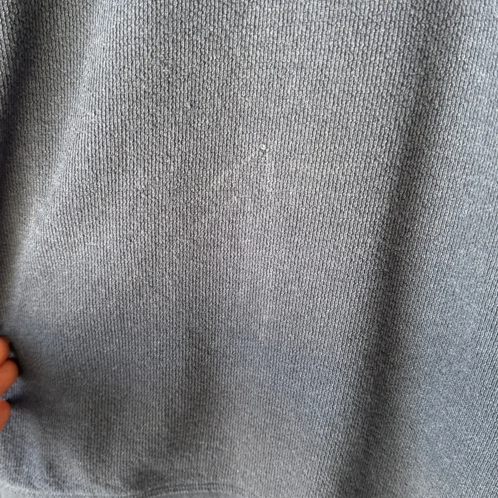 J. Crew‎ Navy Long-sleeve Textures Sweater Tee